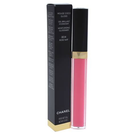 chanel lip gloss rose naif|Chanel moisturizing gloss.